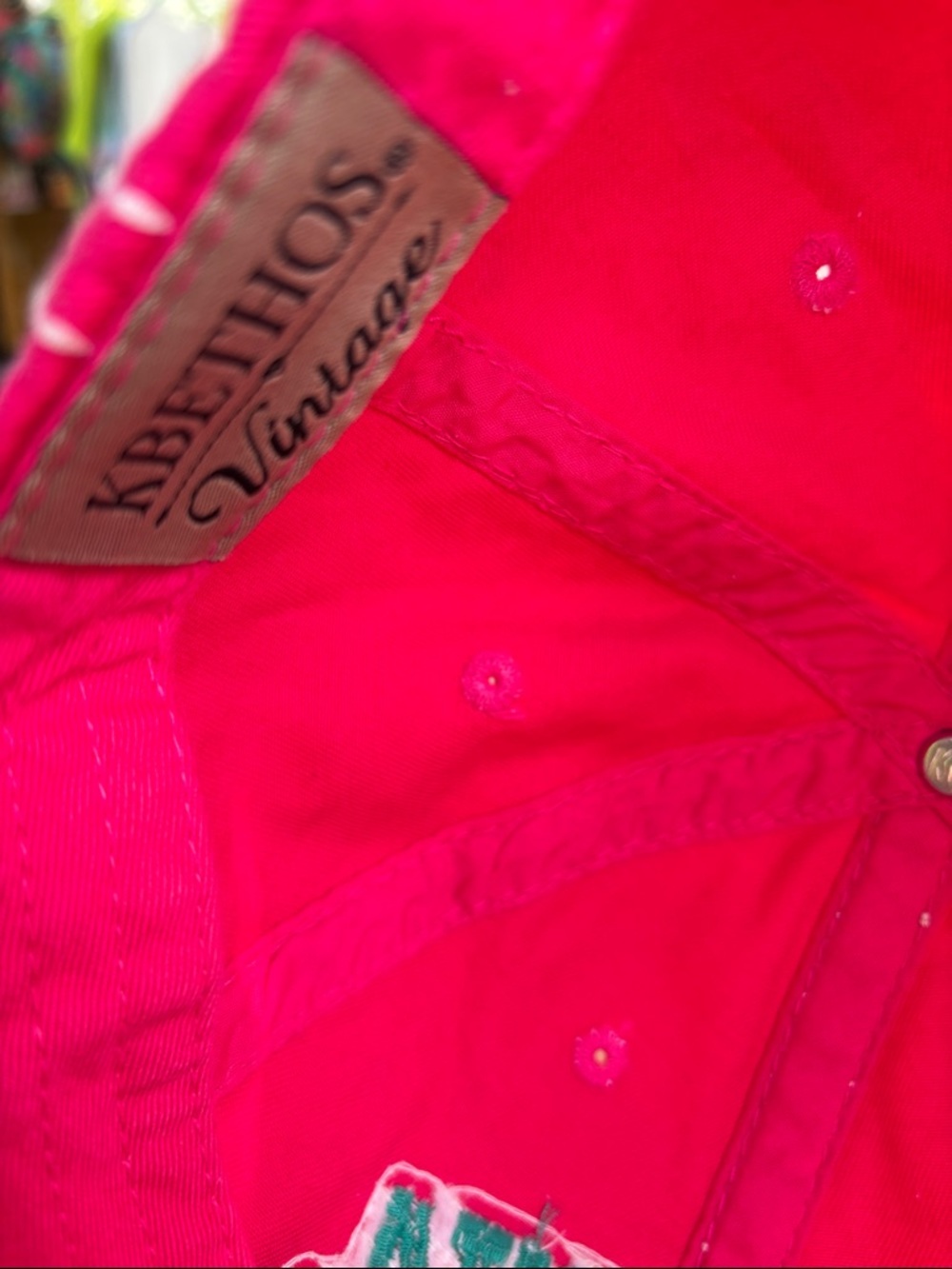 KBETHOS Hot Pink "Margarita with my Señoritas" Embroidered Baseball Cap - Picture 5 of 5
